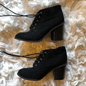 Laced Booties